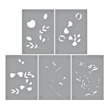 Spellbinders Hot Foil Plate and Stencil Bundle - Peonies
